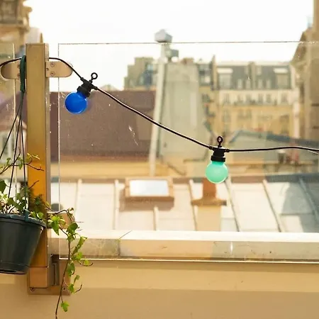 Notre-dame -latin Quarter Vip Rooftop Terrace View شقة *