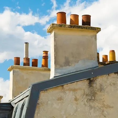 Notre-dame -latin Quarter Vip Rooftop Terrace View شقة